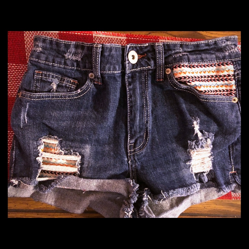 High waisted shorts